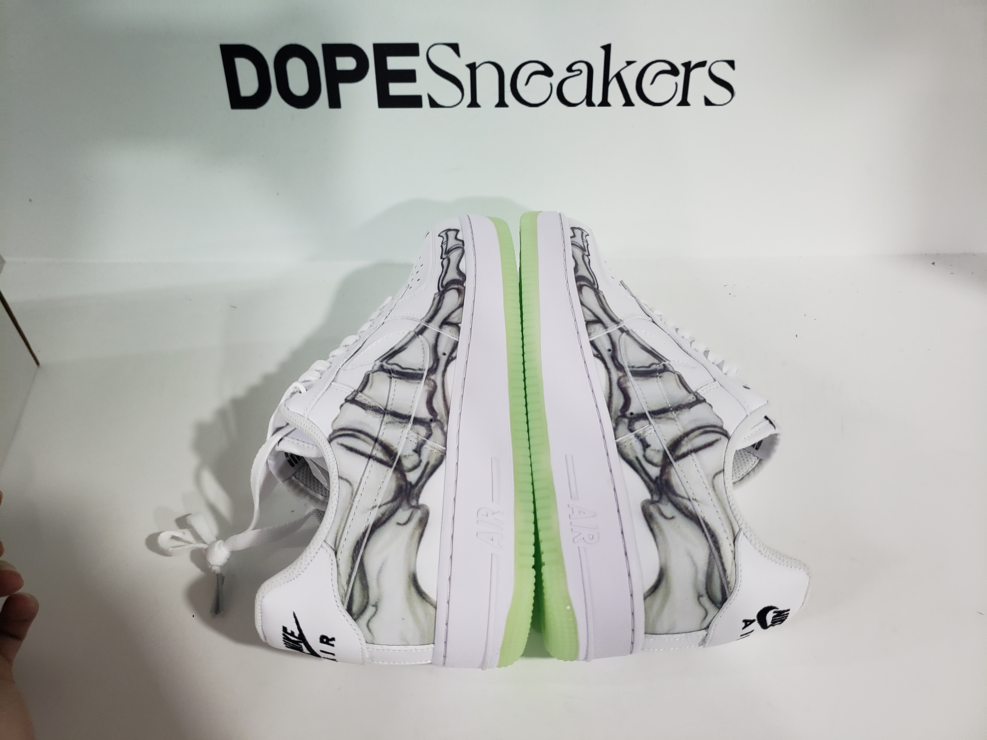 Nike Air Force 1 Low Skeleton Halloween (2018) BQ7541-100