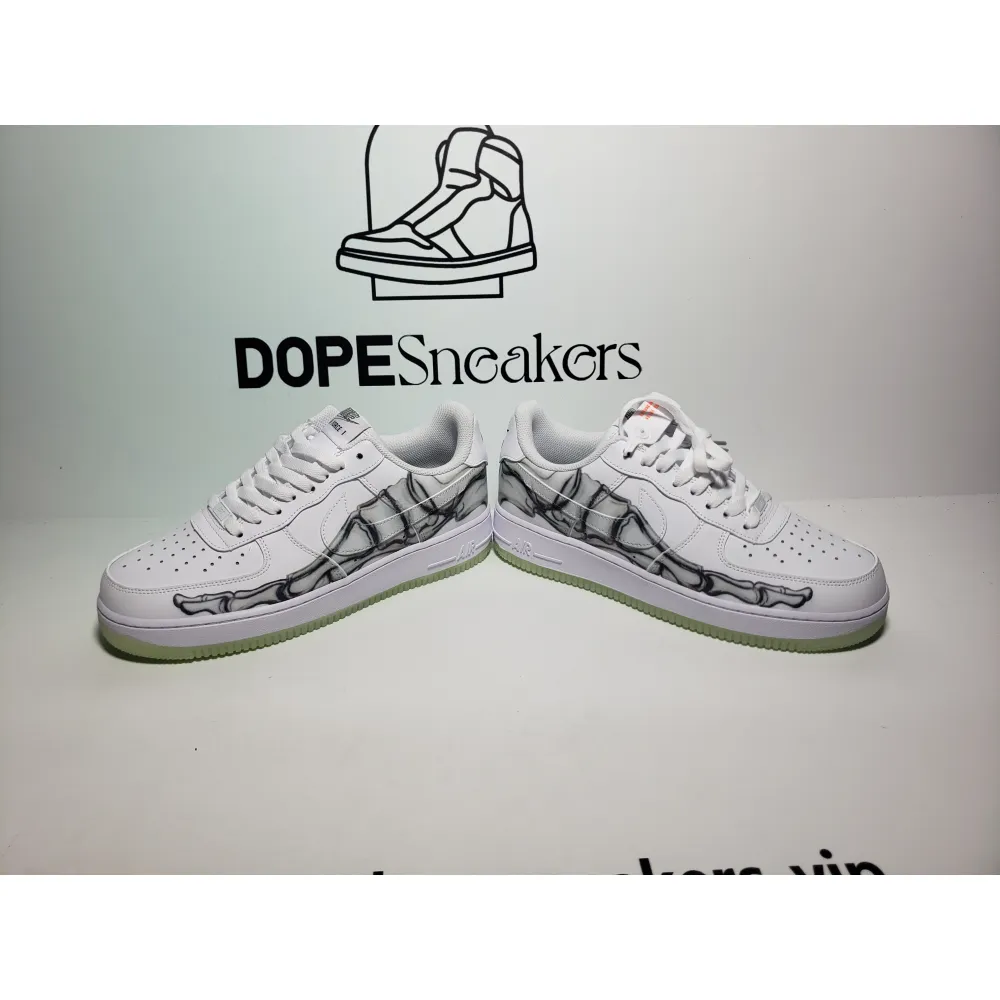 Nike Air Force 1 Low Skeleton Halloween (2018) BQ7541-100