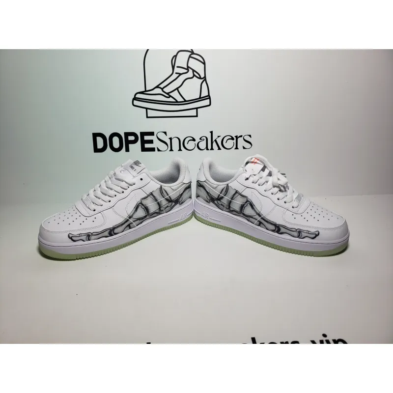 Nike Air Force 1 Low Skeleton Halloween (2018) BQ7541-100