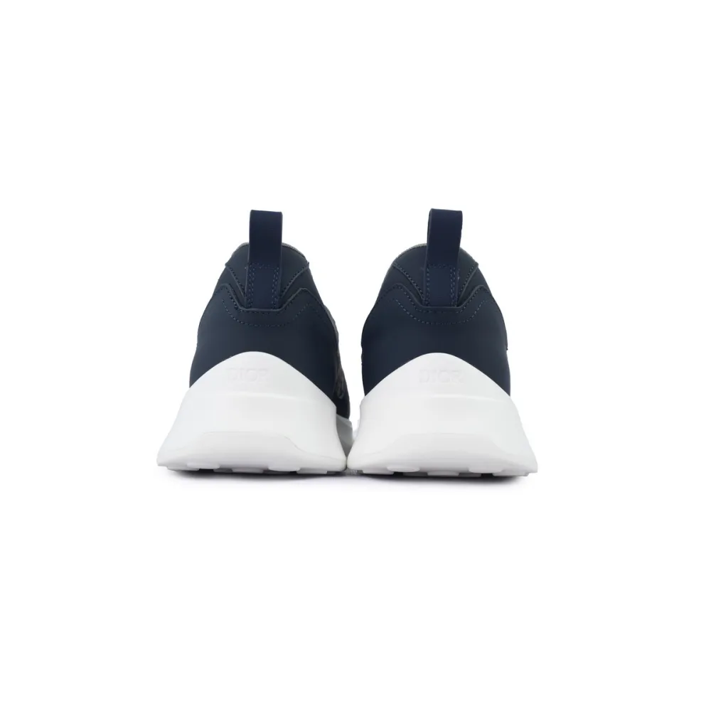 Dior B25 Runner Navy Blue Oblique Jacquard 3SN299ZIR_H561