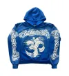 Hellstar  Yoga Hoodie Blue