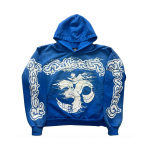 Hellstar  Yoga Hoodie Blue