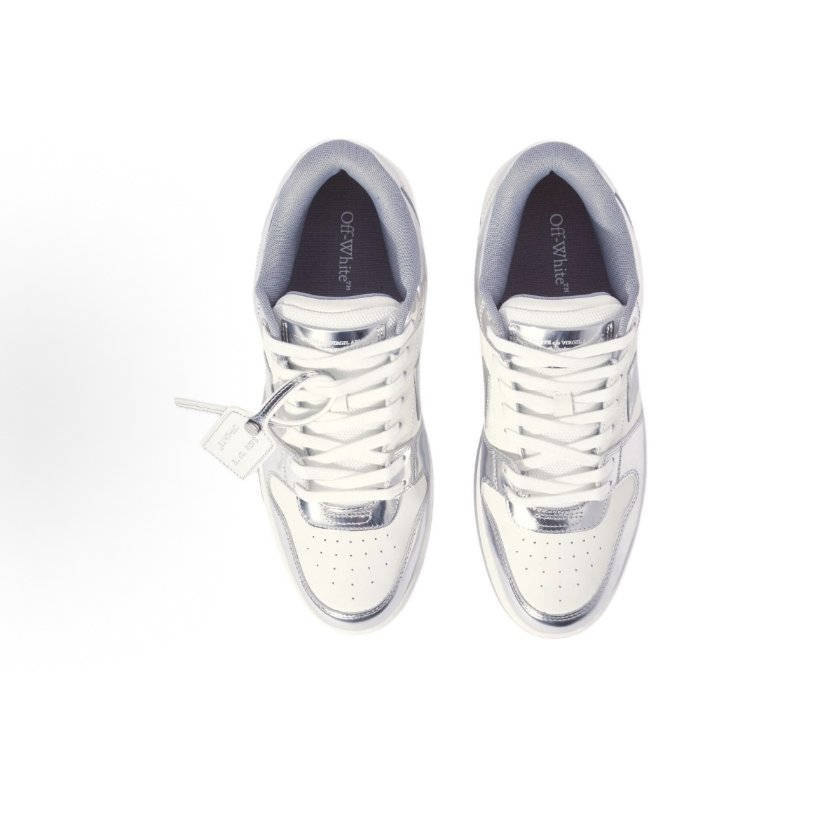 OFF-WHITE Out Of Office 'White Silver' OMIA189F 24LEA00E 0172