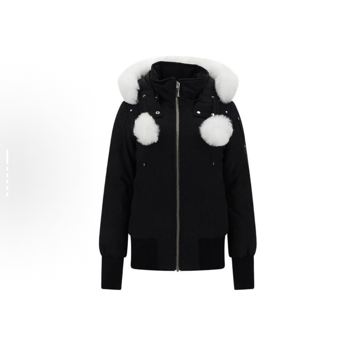 Moose Knuckles Jacket White Fur(NFC) M32LB002S1001