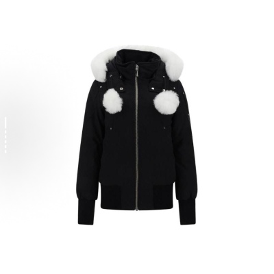 Moose Knuckles Jacket White Fur（NFC) M32LB002S1001 01