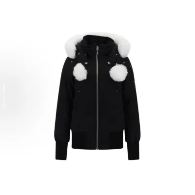 Moose Knuckles Jacket White Fur（NFC) M32LB002S1001 01