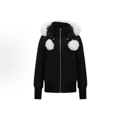 Moose Knuckles Jacket White Fur（NFC) M32LB002S1001 01