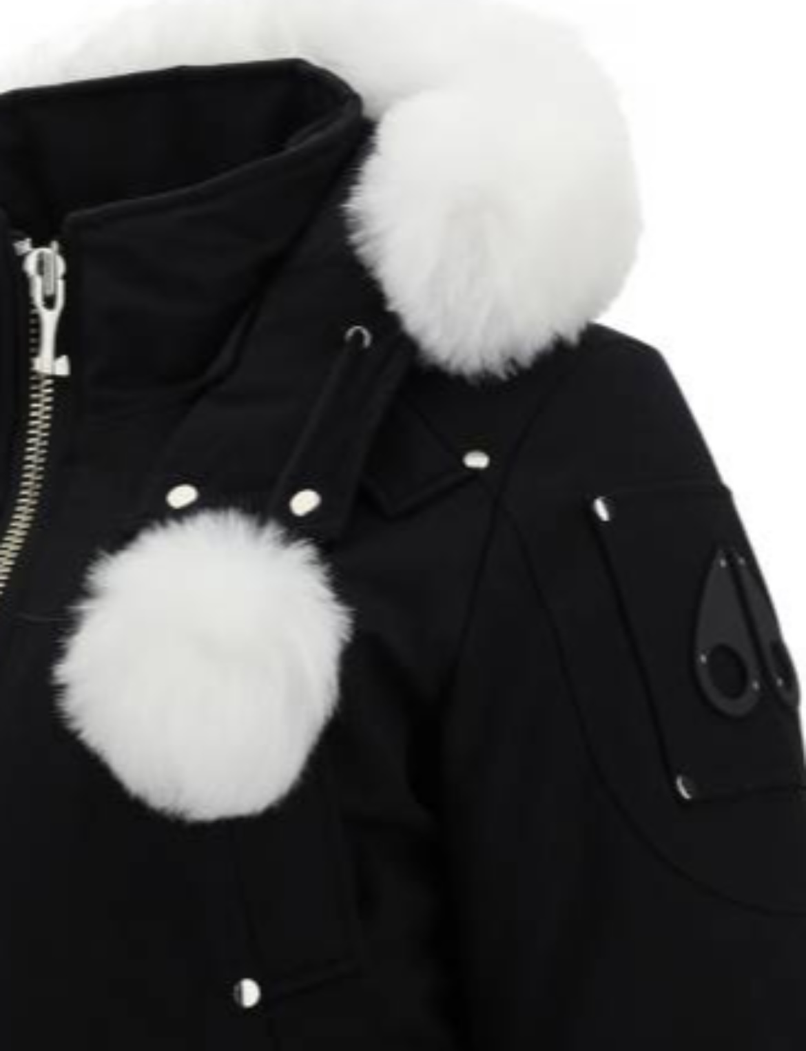 Moose Knuckles Jacket White Fur(NFC) M32LB002S1001
