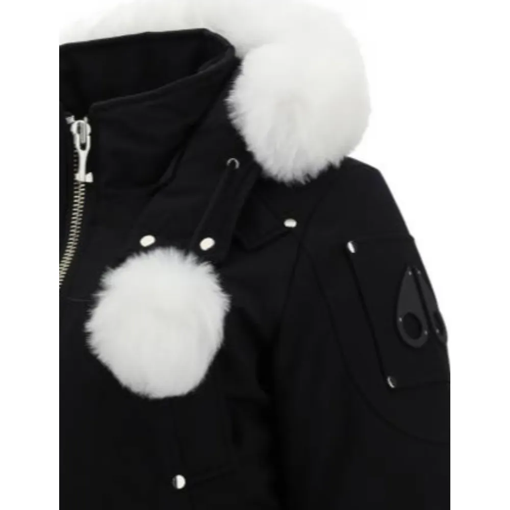 Moose Knuckles Jacket White Fur（NFC) M32LB002S1001