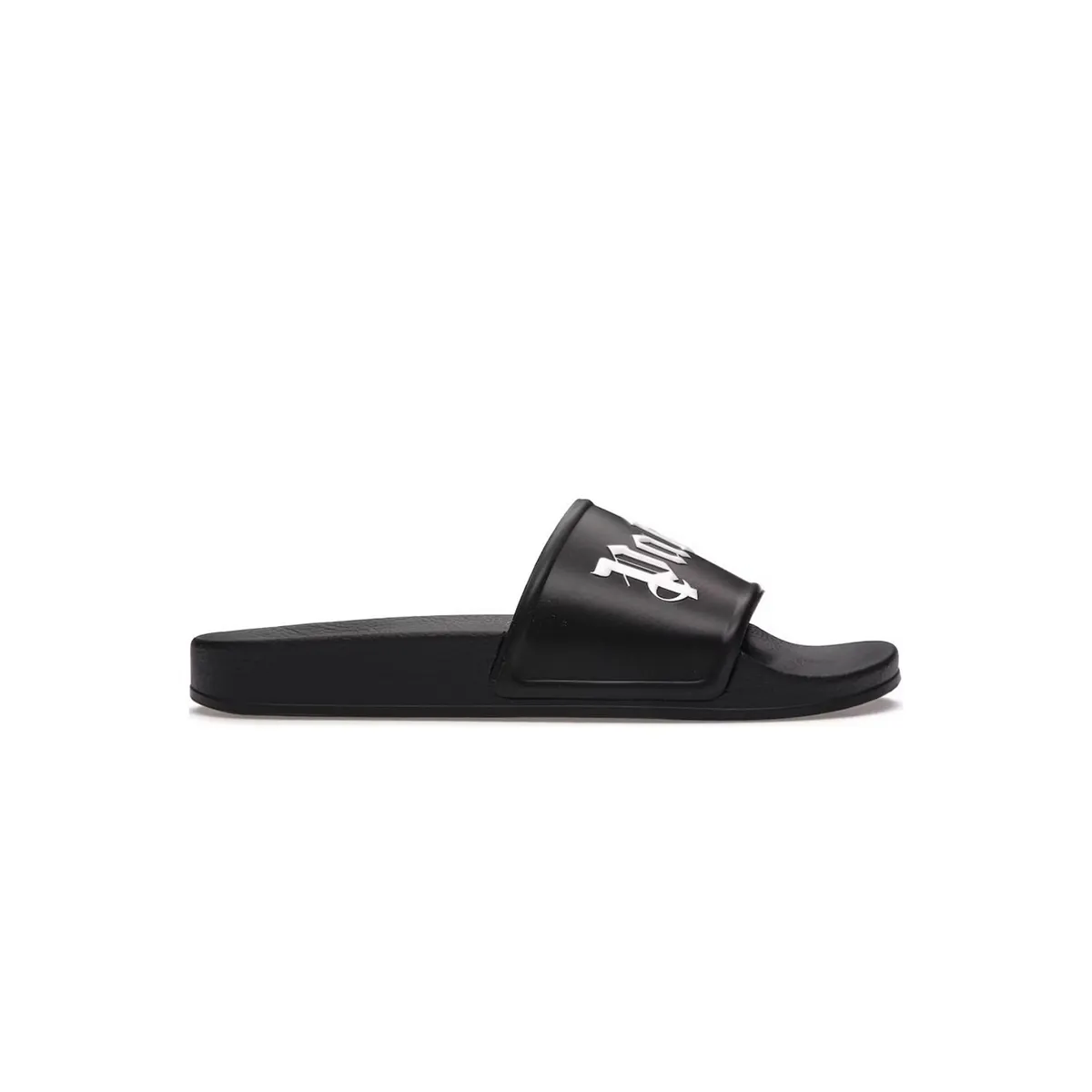 Palm Angels Pool Slides Black PMIC001S21PLA0011001