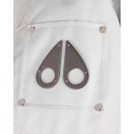 Moose Knuckles White Jacket White Wool Collar（NFC) 