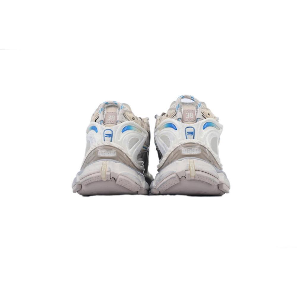 Balenciaga Runner Sneaker Brown Blue 772767 W3RNY 2240
