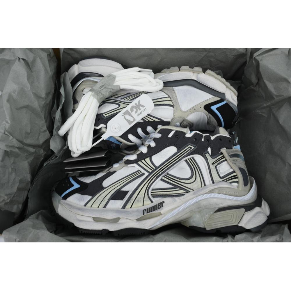 Balenciaga Runner Sneaker Lan Bai Hei 772767 W3RNY 0623