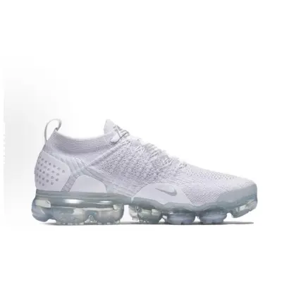  Nike Air VaporMax Flyknit 2  White Pure Platinum  942842-100 02