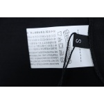 Chrome Hearts Blue Horseshoe Cross Long Sleeve T-Shirt Black