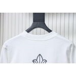 Chrome Hearts Fleur Cross Long Sleeve T-Shirt White