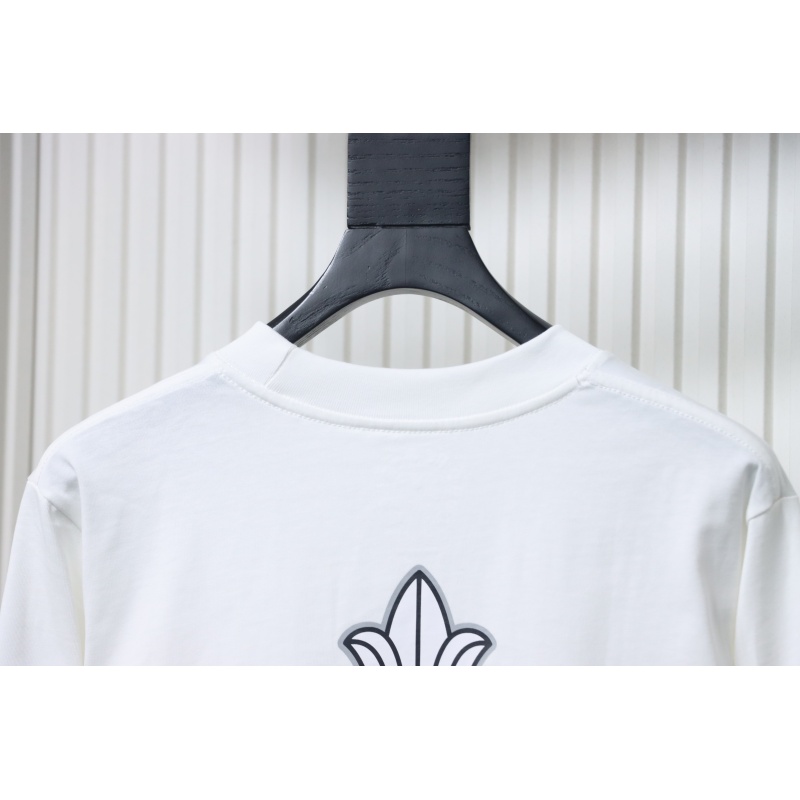 Chrome Hearts Fleur Cross Long Sleeve T-Shirt White