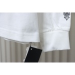 Chrome Hearts Fleur Cross Long Sleeve T-Shirt White