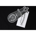 Chrome Hearts Back Damaged Horseshoe Crewneck Long Sleeve T-Shirt Black
