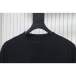 Chrome Hearts Back Damaged Horseshoe Crewneck Long Sleeve T-Shirt Black