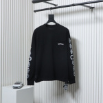 Chrome Hearts Fleur Cross Long Sleeve T-Shirt Black