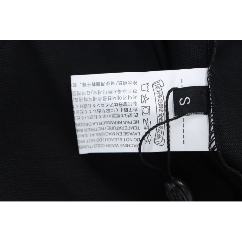 Chrome Hearts Fleur Cross Long Sleeve T-Shirt Black