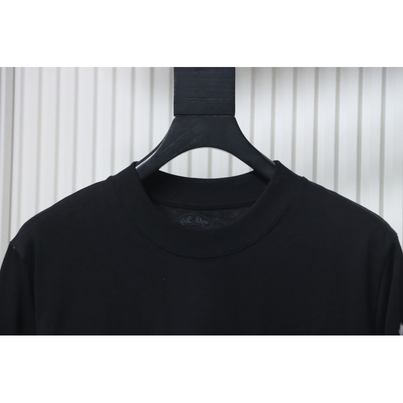 Chrome Hearts Fleur Cross Long Sleeve T-Shirt Black