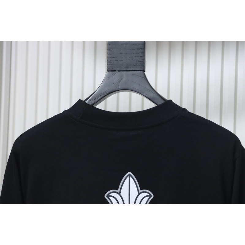 Chrome Hearts Fleur Cross Long Sleeve T-Shirt Black