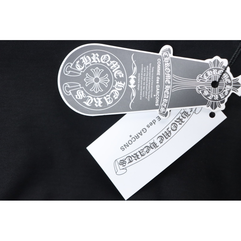 Chrome Hearts Fleur Cross Long Sleeve T-Shirt Black