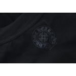 Chrome Hearts Yellow Neck Logo Long Sleeve T-Shirt Black
