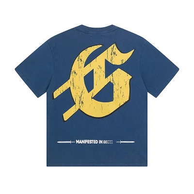 Godspeed Chrome Liberty T-Shirt  1015 Navy Wash 02