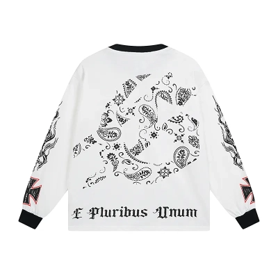 Godspeed Hollywood Thermal Long Sleeve T-shirt  3107 White 02