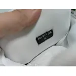 Lanvin Leather Curb White Blue