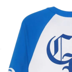 Chrome Hearts CH Baseball Shirt WhiteBlue CH-536
