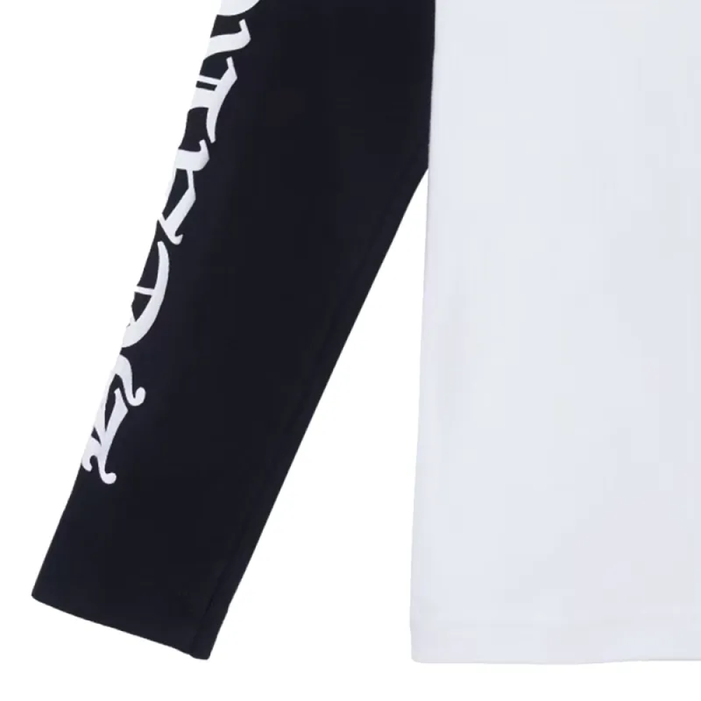 Chrome Hearts Horseshoe Neck Logo 34 Shirt 'BlackWhite' CH-22214