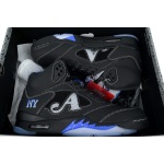 Awake NY x Air Jordan 5 Retro 'Black Racer Blue' DV4982-004