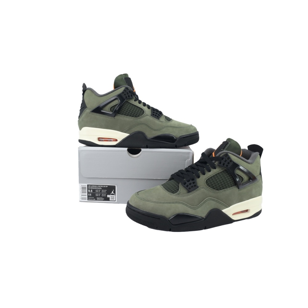 Undefeated x Air Jordan 4 Retro  IB1519-200 