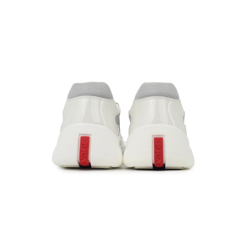 Prada White Silver