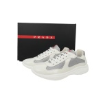 Prada White Silver