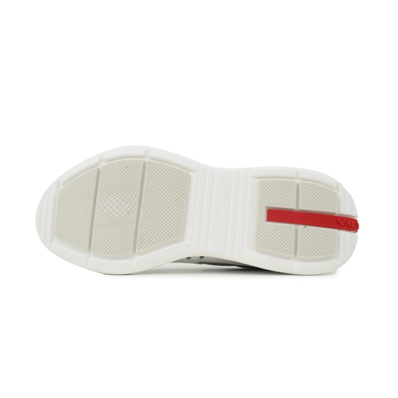 Prada White Silver