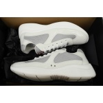 Prada White Silver
