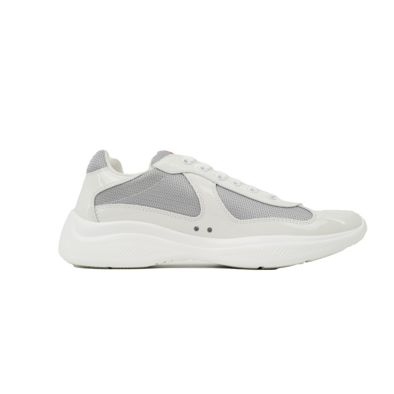 Prada White Silver