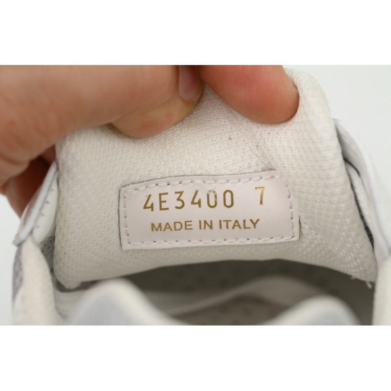 Prada White Silver