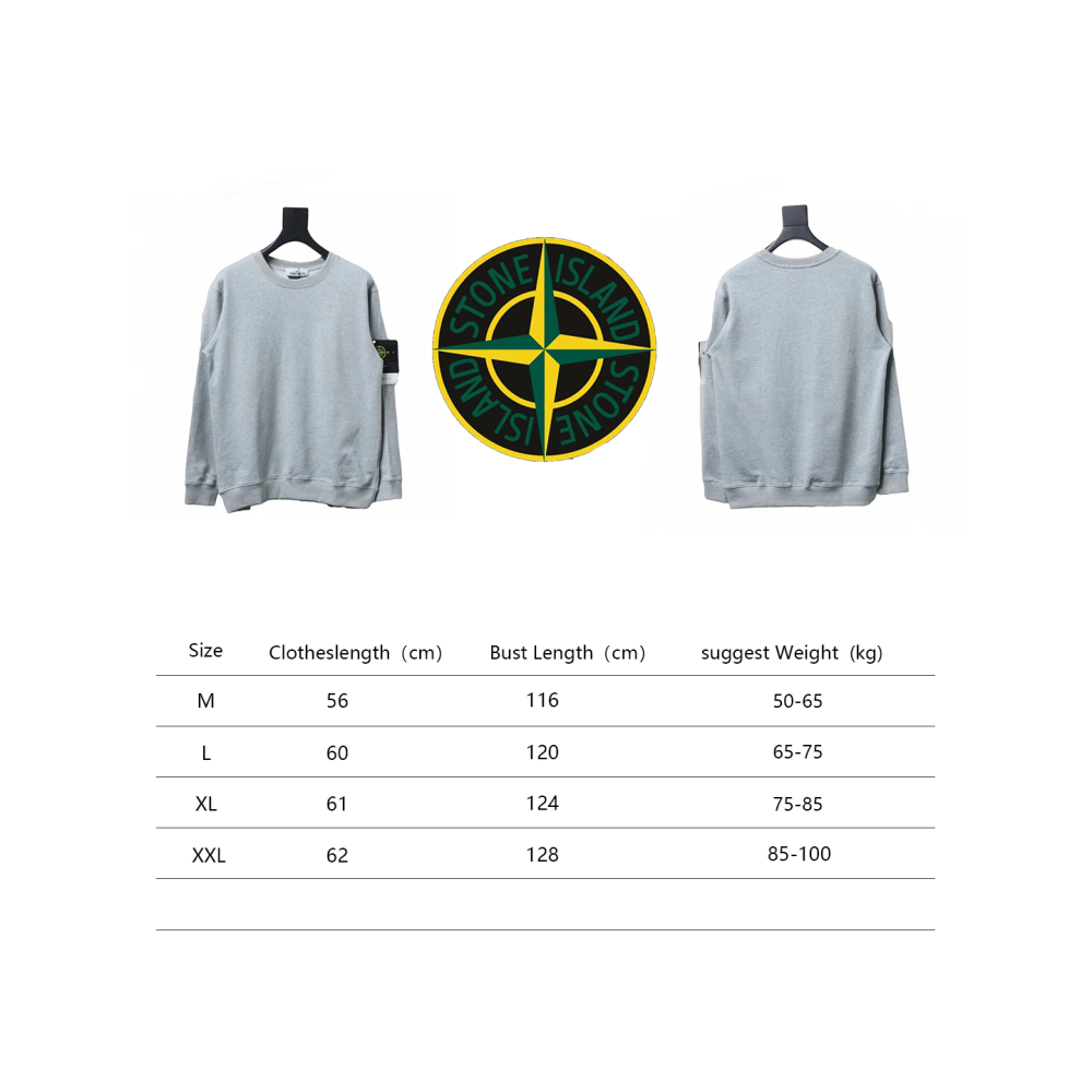 Stone Island Long-sleeved Gray