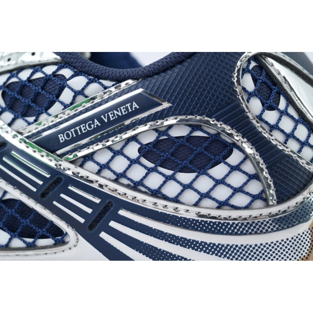 Bottega Veneta Orbit Deep Blue Silver