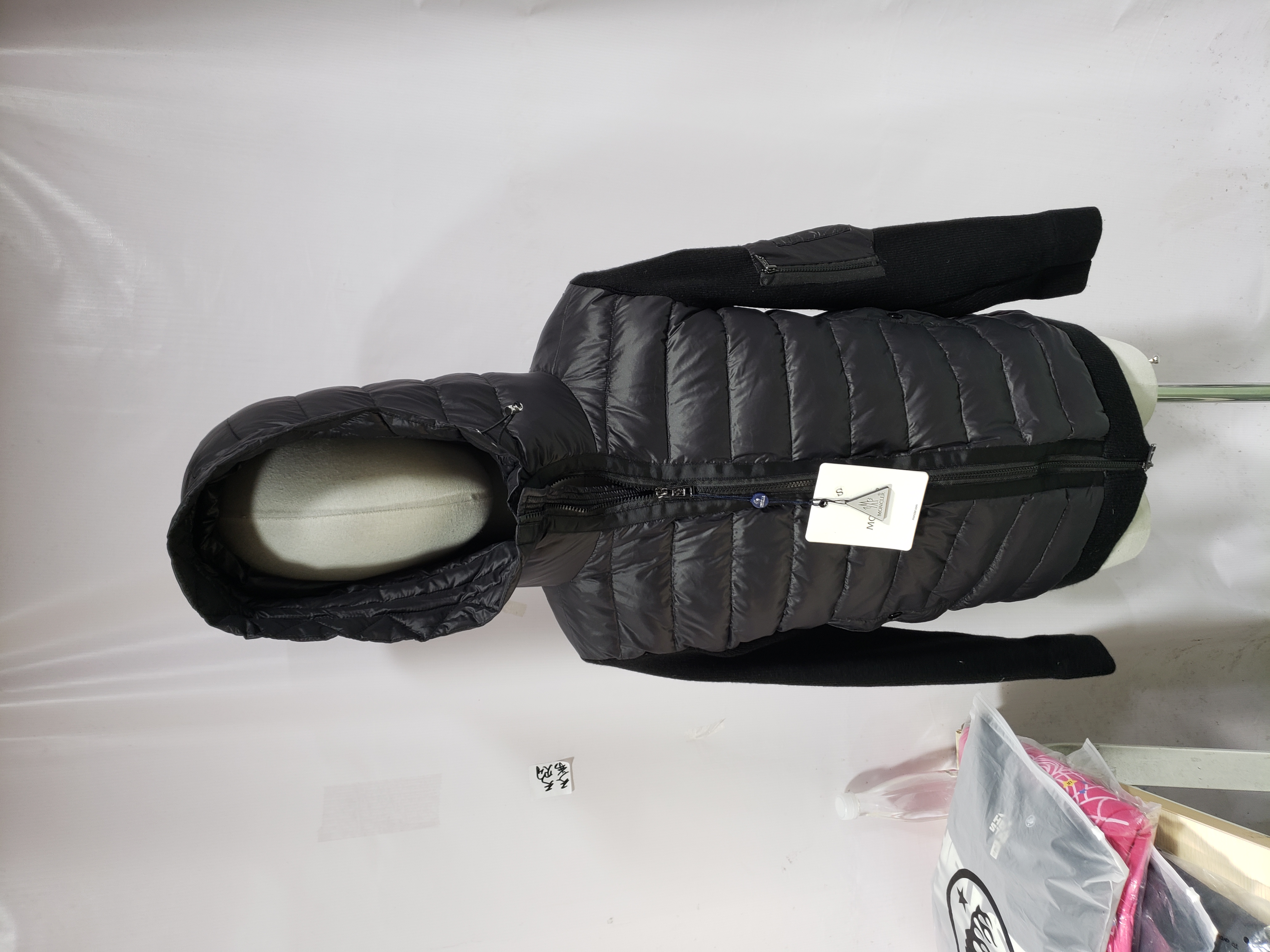 Moncler Padded Zip-Up Cardigan Down Jacket