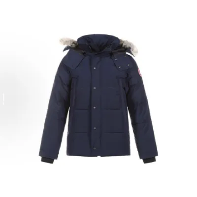 Canada Goose Red Label Wyndham Parka  azure 01