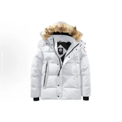 Canada Goose Red Label Wyndham Parka white 01