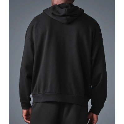 alo yoga Accolade Full Zip Hoodie Black 02