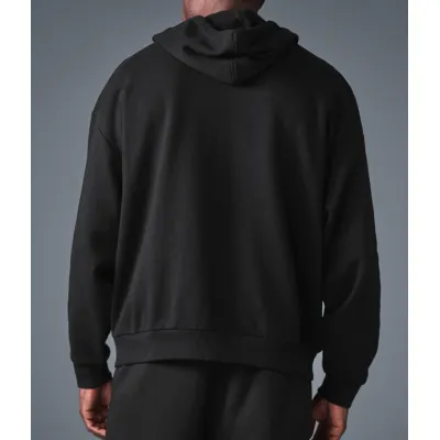 alo yoga Accolade Full Zip Hoodie Black 02